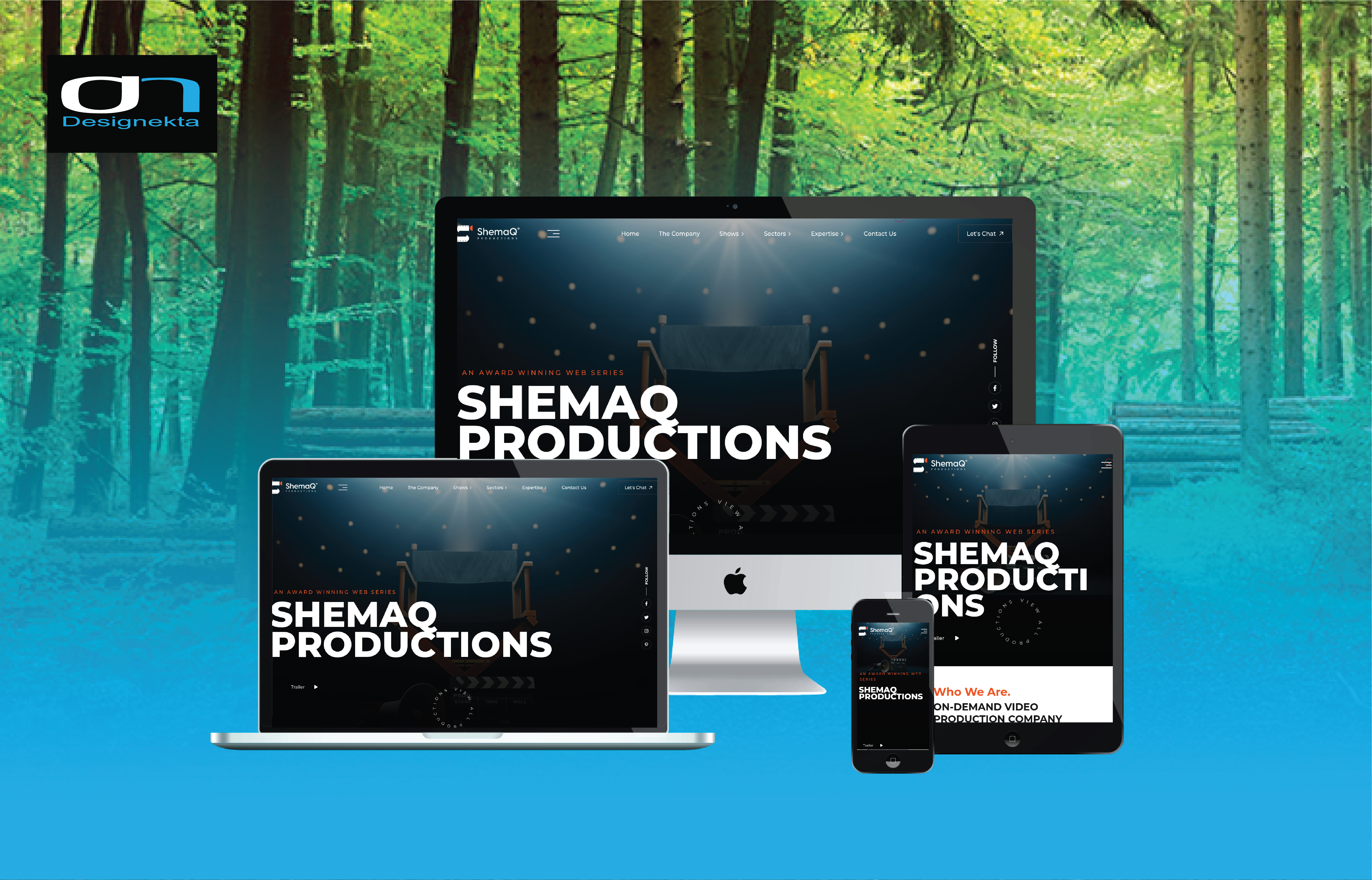 Shemaq Productions Limited — Designekta Studios portfolio