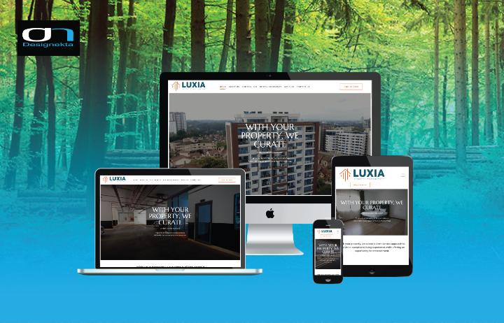 Luxia Management Website