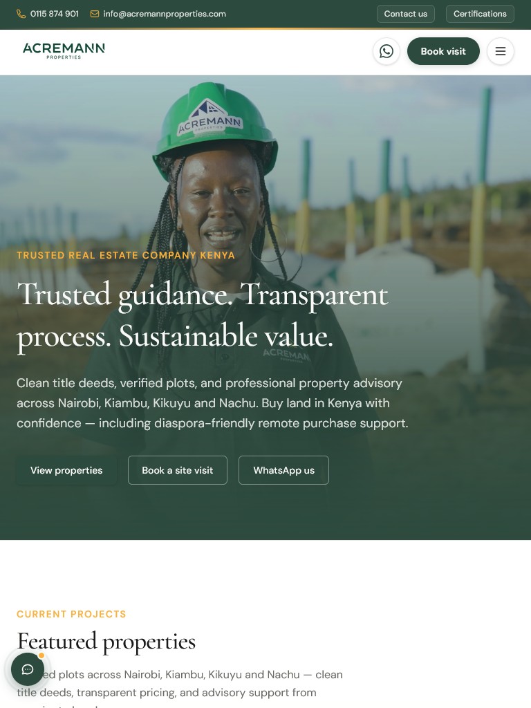 Acremann Properties — Tablet
